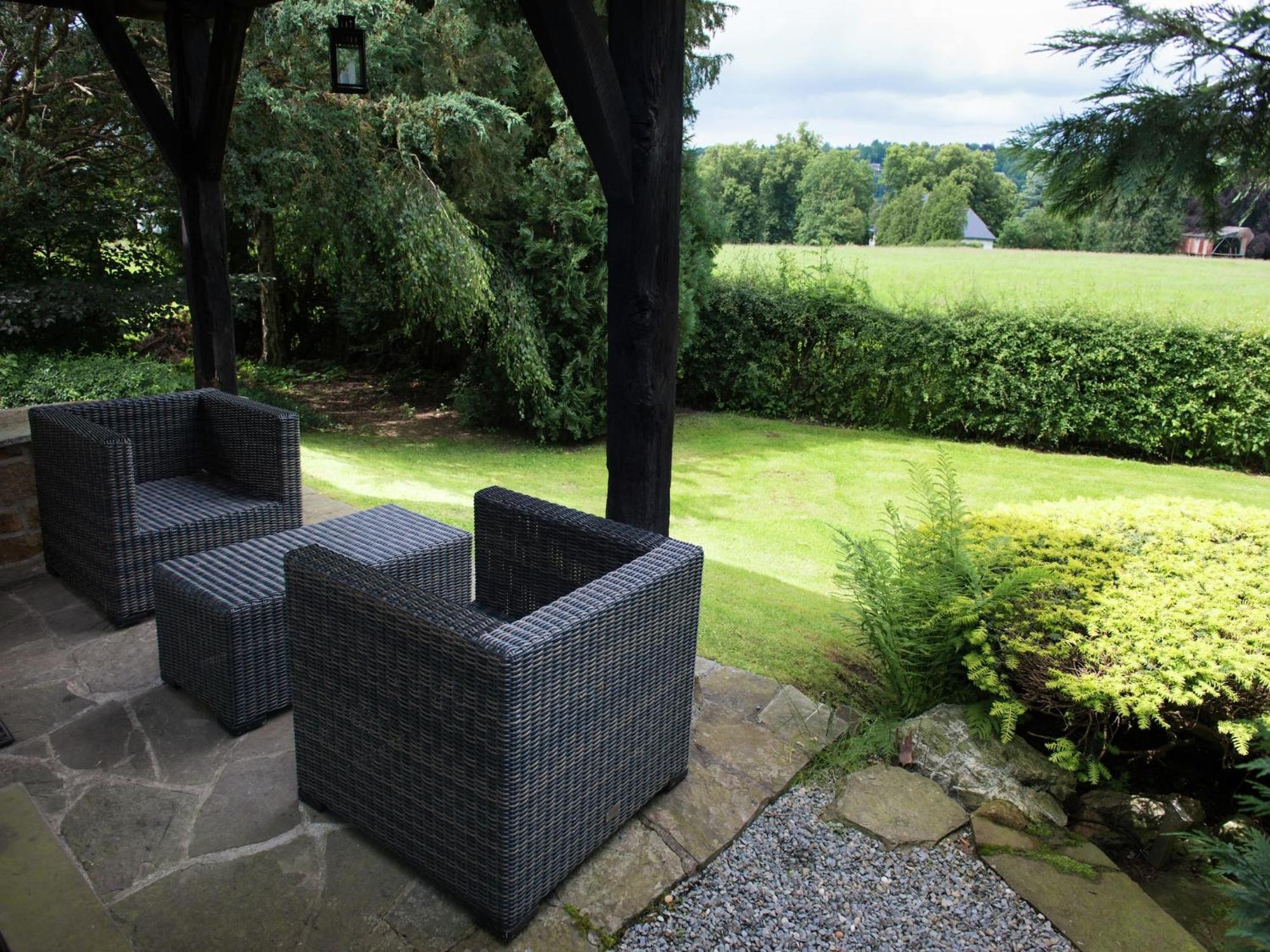 Fabulous Mansion In Spa Liege With Private Garden Eksteriør billede